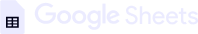 GOOGLE SHEETS